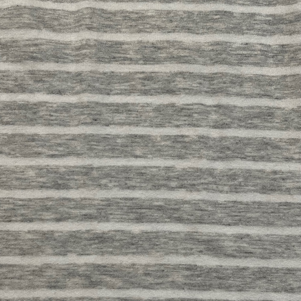 EUC. [Athleta] Grey & White <Criss Cross> Soft Striped + Tulip Hem Dress | Small - Picture 10 of 13